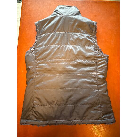 The North Face Reversible Mossbud Swirl Vest 🟣 Pink | Women’s M | EUC - Picture 5 of 6